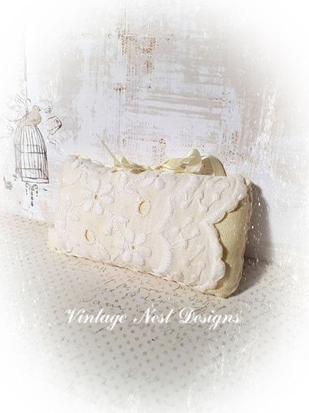 Pillow No.1:1 Dollhouse Miniature Handmade image 0