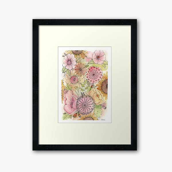 Digital Print Contemporary Art No.3 Watercolor Painting Instant Download
