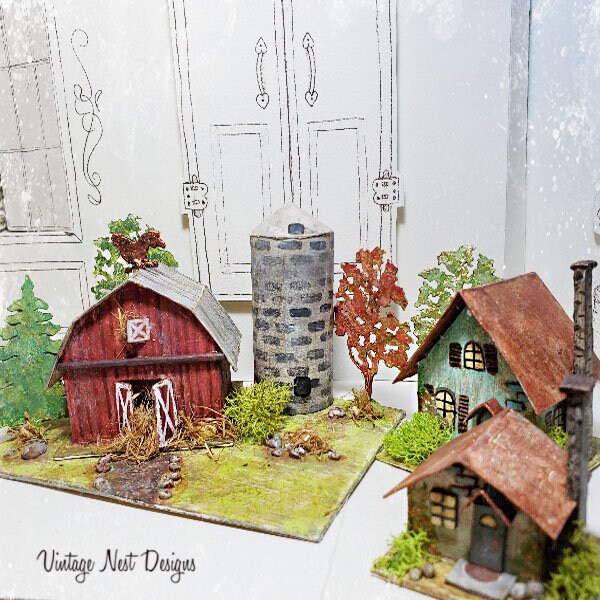 Maison N°19 Miniature Faite Main