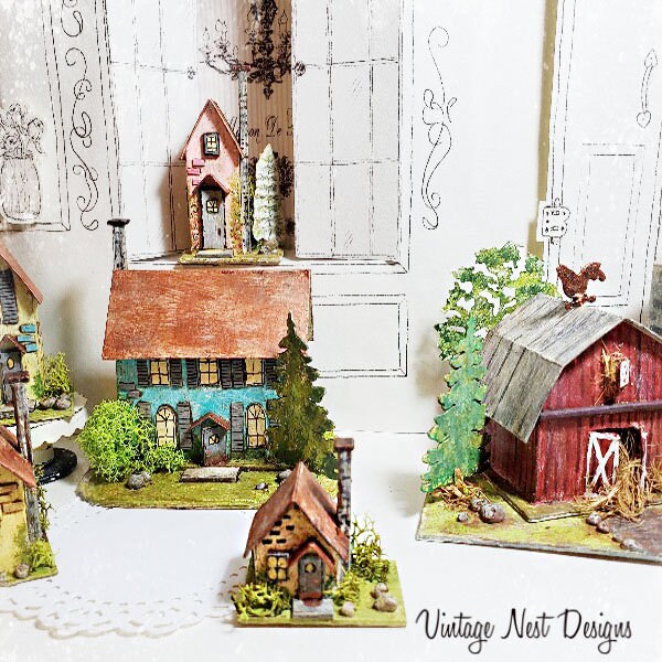 Maison N°19 Miniature Faite Main