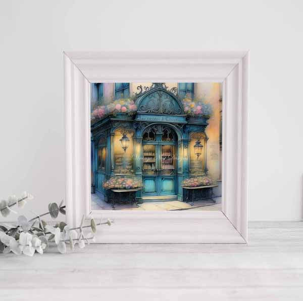 Digital Prints Bundle City Life No.3 Illustration Instant Download