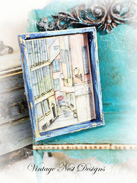 Miniature City Shopping No.1:1 Dollhouse Accessories 112th Scale Diorama Room