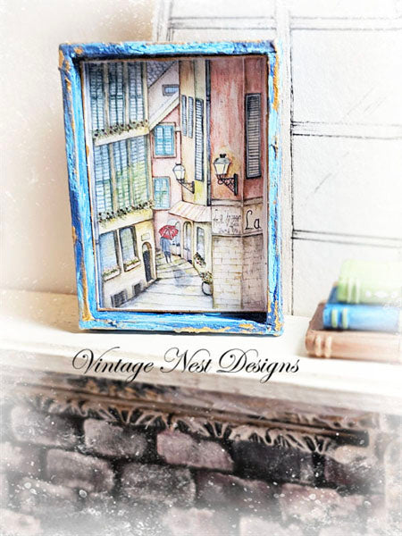 Miniature City Shopping No.1:1 Dollhouse Accessories 112th Scale Diorama Room