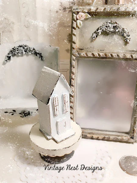 Miniature Putz House No.1 Handmade