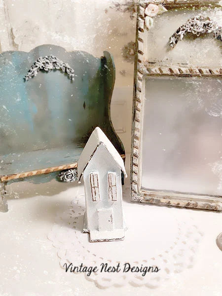 Miniature Putz House No.1 Handmade