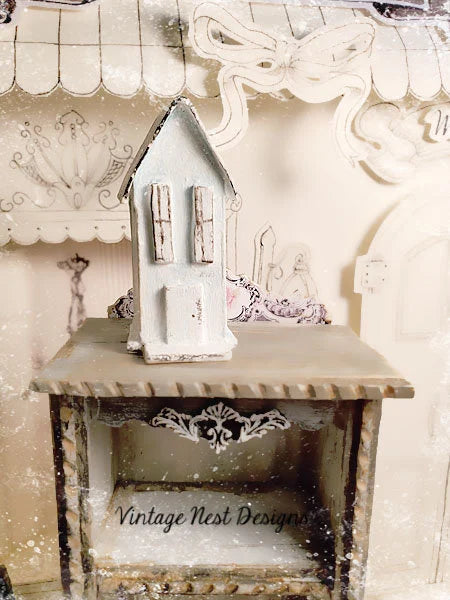 Miniature Putz House No.1 Handmade