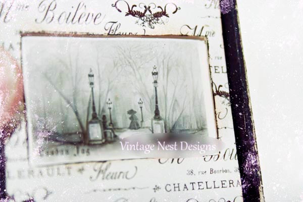 Miniature London Fog N°1:1 Fait main pour Diorama de maison de poupée ou Boîte d'ombre