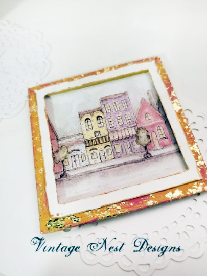 Miniature City Life No.1:2 Handmade for Dollhouse Diorama Shadow Box