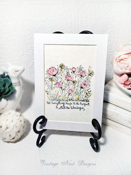 Florals N°8 Aquarelle originale