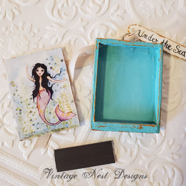 Under the Sea Mermaid No.1:3 Dollhouse Miniature Handmade
