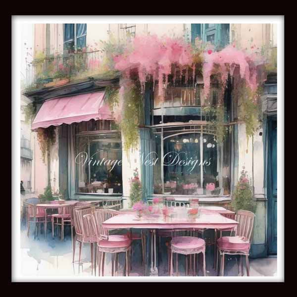 Digital Prints Bundle City Life No.4 Illustration Instant Download