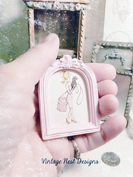 Barbie Shopping No.4:8 Dollhouse Miniature Handmade Art