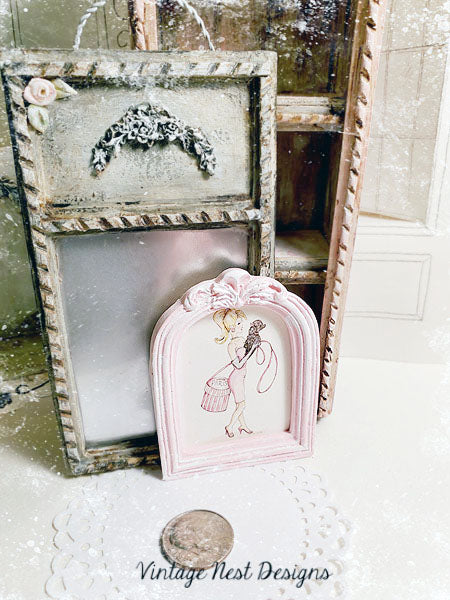 Barbie Shopping Nr. 4:8 Puppenhaus Miniatur Handgemachte Kunst