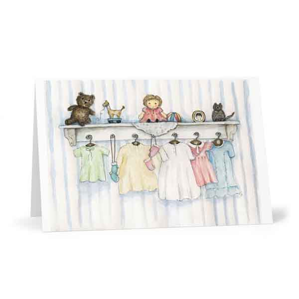 Digital Print Baby Time No.1 Watercolor Painting Instant Download
