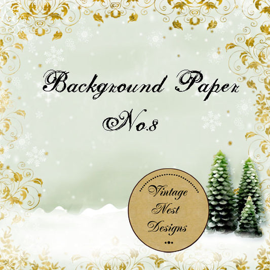 Page de fond de scrapbooking numérique n° 8 Téléchargement instantané