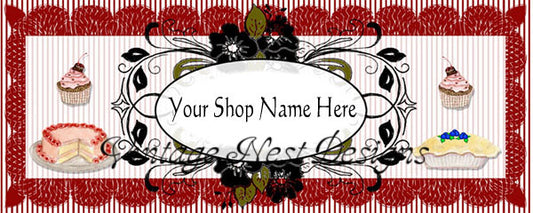 Bakery Logo No.2 Digital Print Graphic Illustration