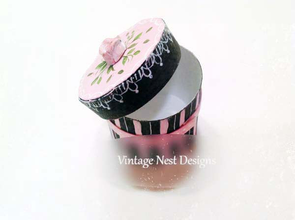 Box No.2 Dollhouse Miniature Handmade