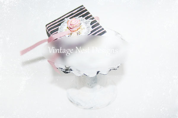 Box No.7 Dollhouse Miniature Handmade