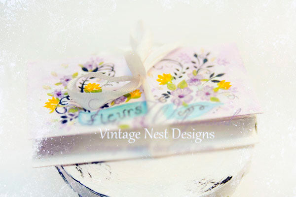 Box No.8 Dollhouse Miniature Handmade