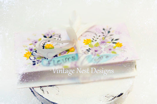 Box No.8 Dollhouse Miniature Handmade