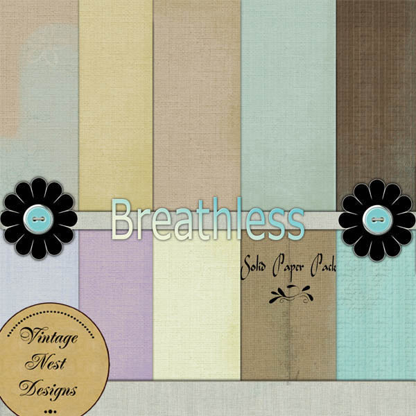 Digital Scrapbooking Breathless Kit Sofort-Download