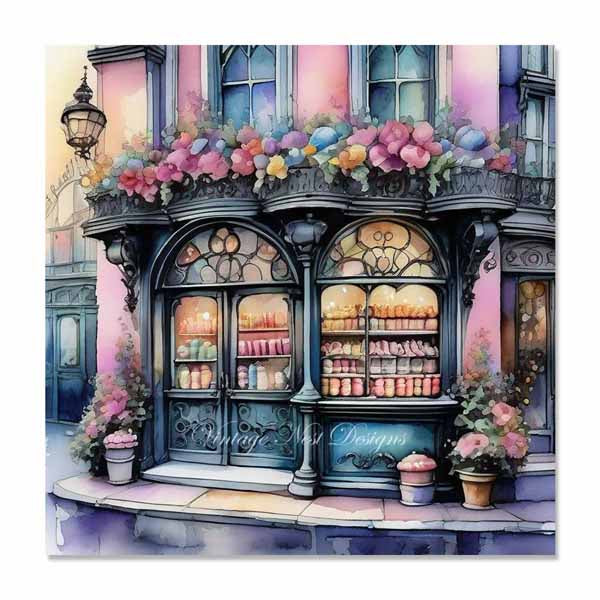 Digital Prints Bundle City Life No.1 Illustration Instant Download