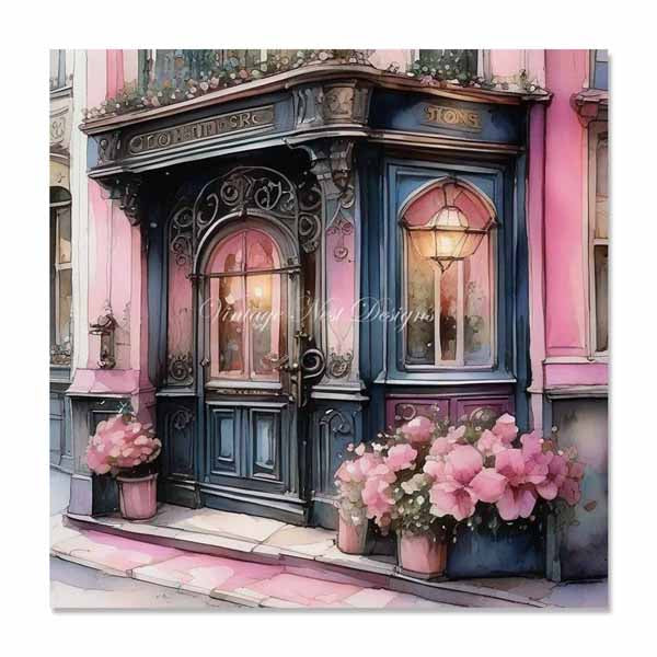Digital Prints Bundle City Life No.2 Illustration Instant Download