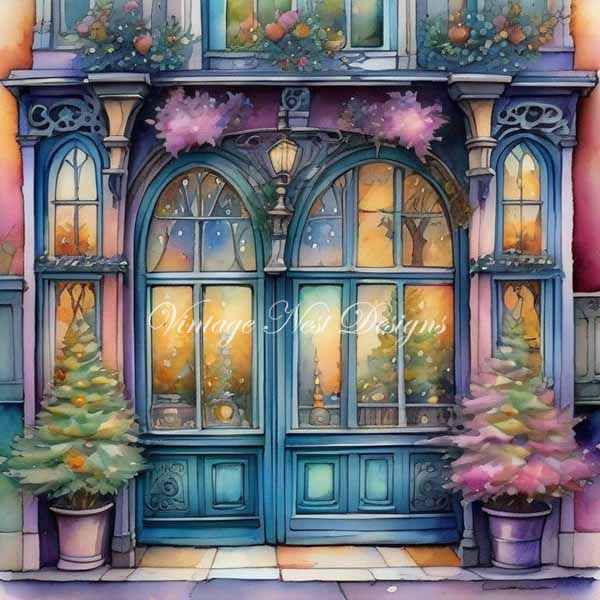 Bundle City Life Nr.7 Digitale Kunstdrucke Illustration