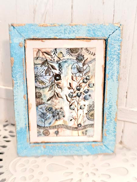 Miniature Contemporary Art No.1:1 Handmade for Dollhouse