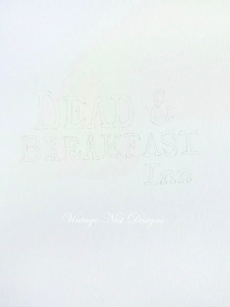 Dead & Breakfast n°1 Impression numérique Peinture à l'aquarelle
