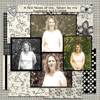 Kit de Scrapbooking Numérique Diamants Bruts Téléchargement Instantané