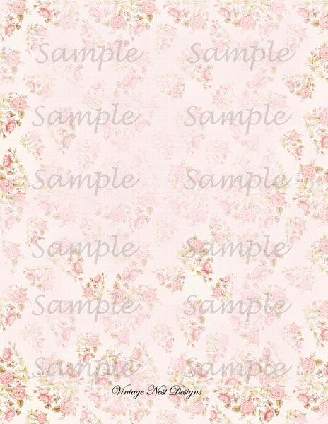 Fonds d'écran Roses victoriennes n°1 Illustrations numériques Scrapbooking