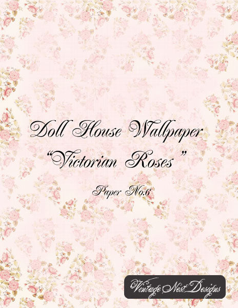Fonds d'écran Roses victoriennes n°1 Illustrations numériques Scrapbooking