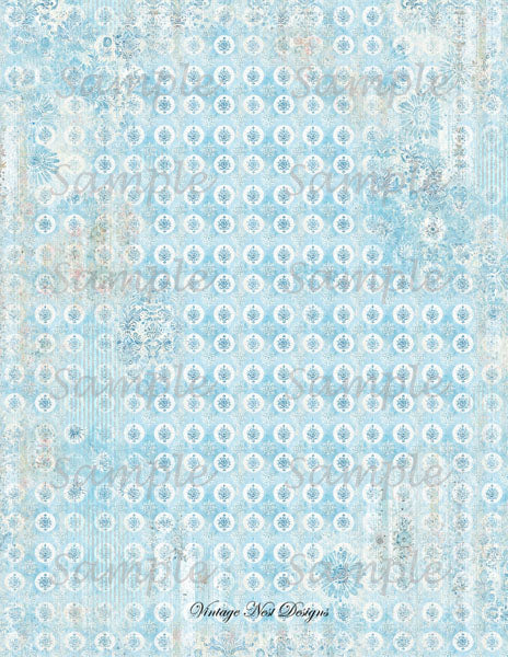 Papiers peints pour maison de poupée n° 9, impressions numériques, illustration, scrapbooking
