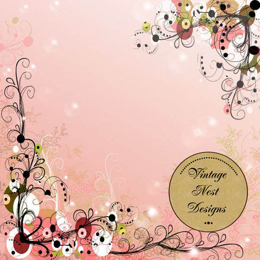 Page rapide de scrapbooking numérique - S'éloigner N°1 - Téléchargement instantané