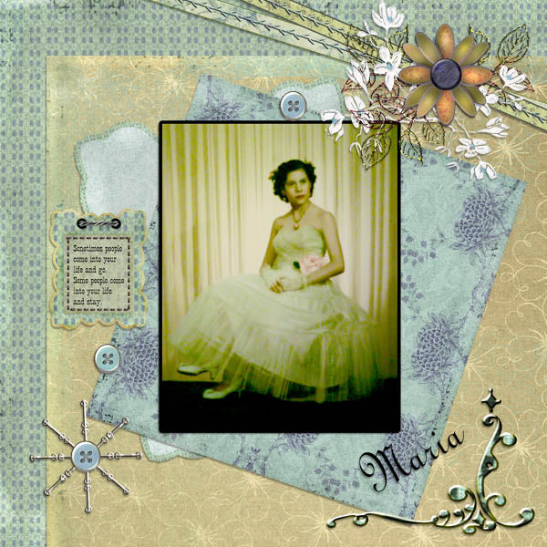 Digital Scrapbooking Elegant Grunge Kit Instant Download