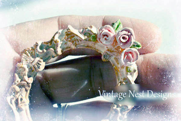 Cadre n° 3 Maison de poupée miniature faite à la main