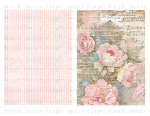 Kit de scrapbooking numérique boudoir français n°1 - Téléchargement instantané