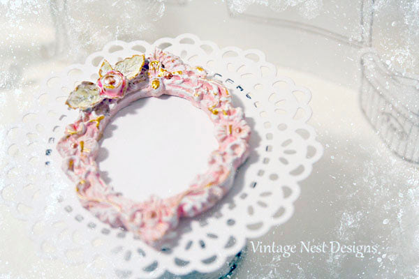 Cadre nº 8 Miniature de maison de poupée faite à la main