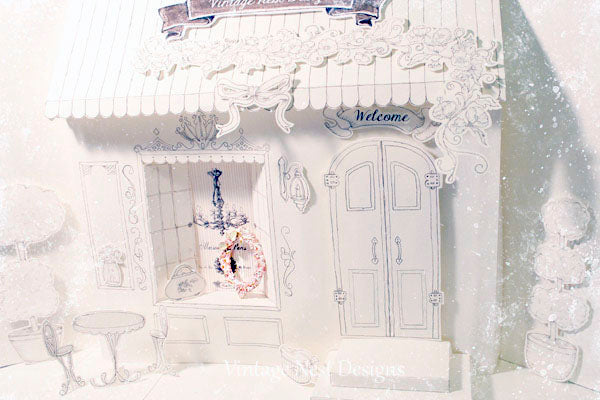 Cadre nº 8 Miniature de maison de poupée faite à la main