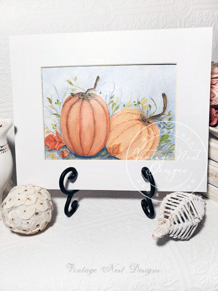 Digital Print Pumpkins No.16 Oil Painting Instant Download