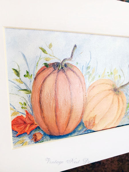 Digital Print Pumpkins No.16 Oil Painting Instant Download