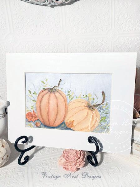 Digital Print Pumpkins No.16 Oil Painting Instant Download