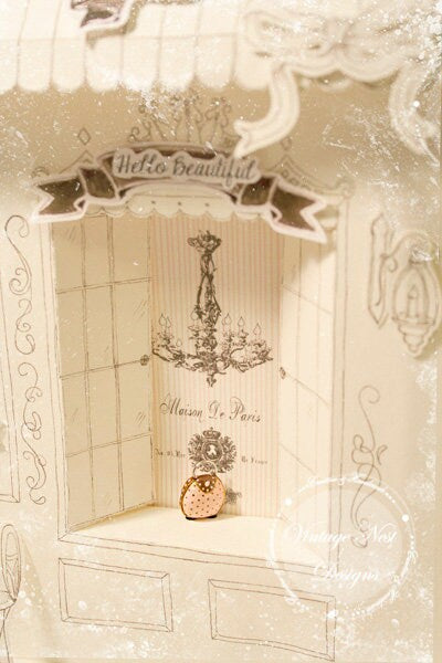 Miniature Purse No.12 for Dollhouse Handmade for Dolls