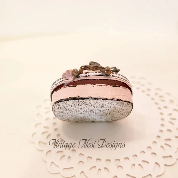 Miniature Purse No.24 for Dollhouse Handmade One of a Kind