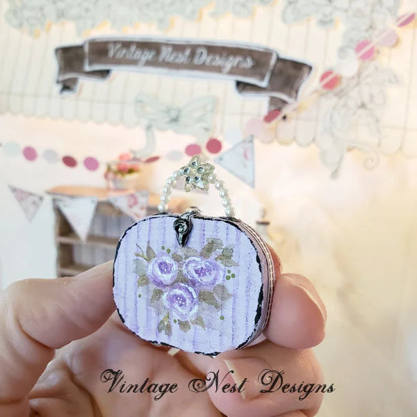 Miniature Purse No.26 Handmade for Dolls