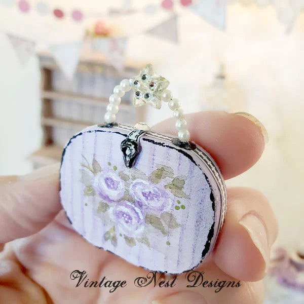 Miniature Purse No.26 Handmade for Dolls