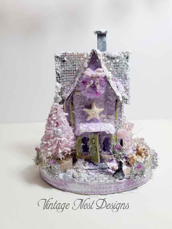 Miniature Putz House No.27 Handmade