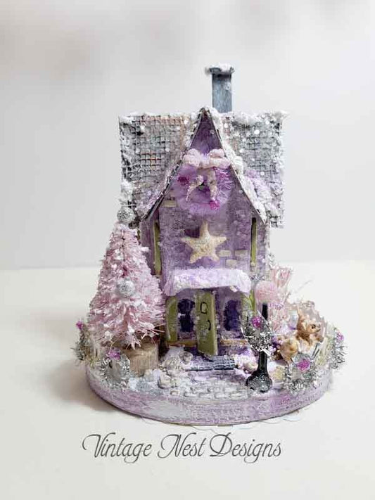 Miniature Putz House No.27 Handmade