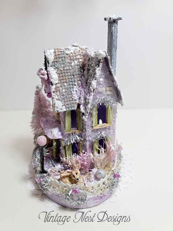 Miniature Putz House No.27 Handmade